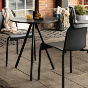 Nova Design & Build - Set masuta de cafea cu 2 scaun - Black