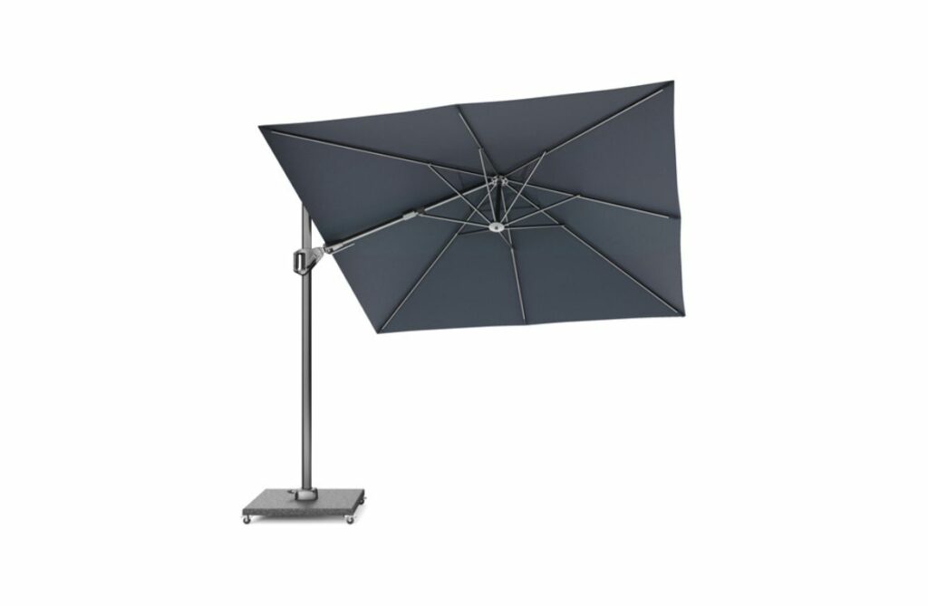 Nova Design & Build - Umbrela Terasa VOYAGER T2 - 2.7x2.7 m - Platinum - Antracit