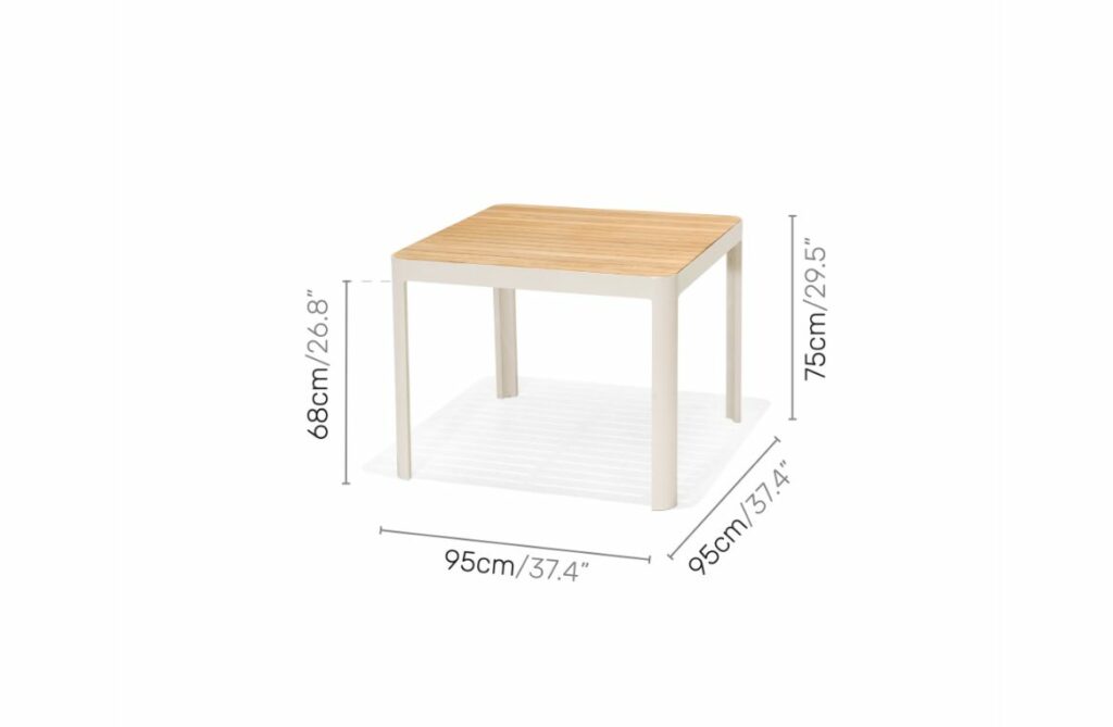 Nova Design & Build - Masa dining - Portal Lights - 95x75 cm