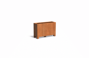 Nova Design & Build - Vas de plante - Corten - 120x40x80 cm