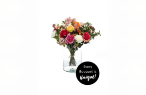 Nova Design & Build - Plante Artificiale - Buchet artificial Flame Roses